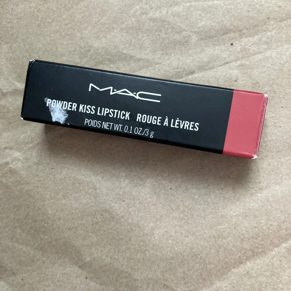 MAC Cosmetics Powder Kiss Lipstick 922‎ WERK, WERK, WERK 0.1 oz 3g New